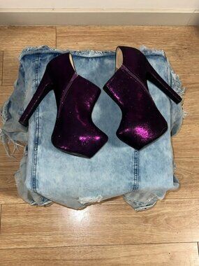 Purple Passion Shimmer Bootie